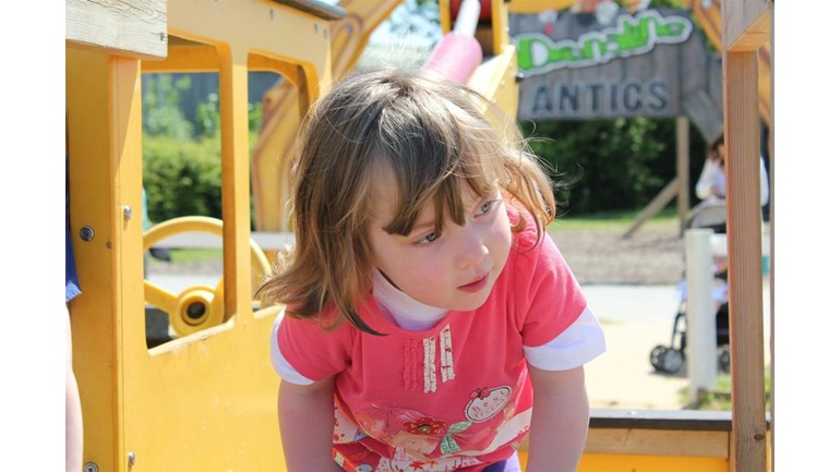 Jessica on slide