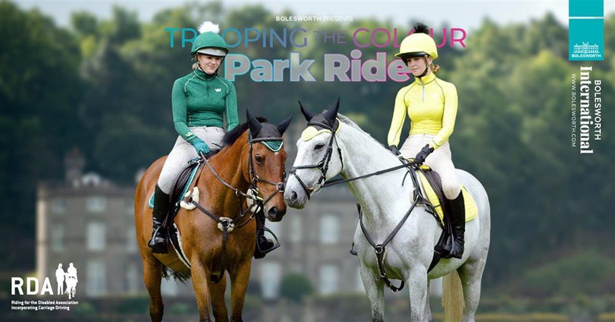 Bolesworth Events is fundraising for Riding for the Disabled